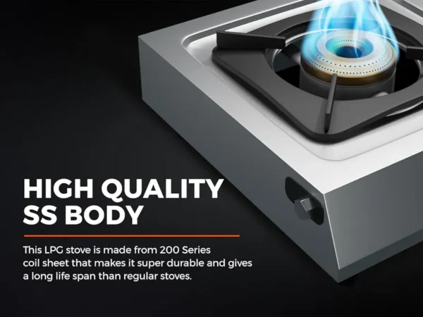 Surya Flame LPG Gas Stove 2 Burner - Image 3