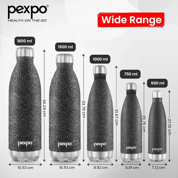 Stainless Steel Water Bottle - 500ml - Image 6